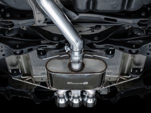 Acura Integra Performance Exhaust - Rear - AWE Tuning - Cat-Back Touring Edition - Chrome Silver - 2024+
